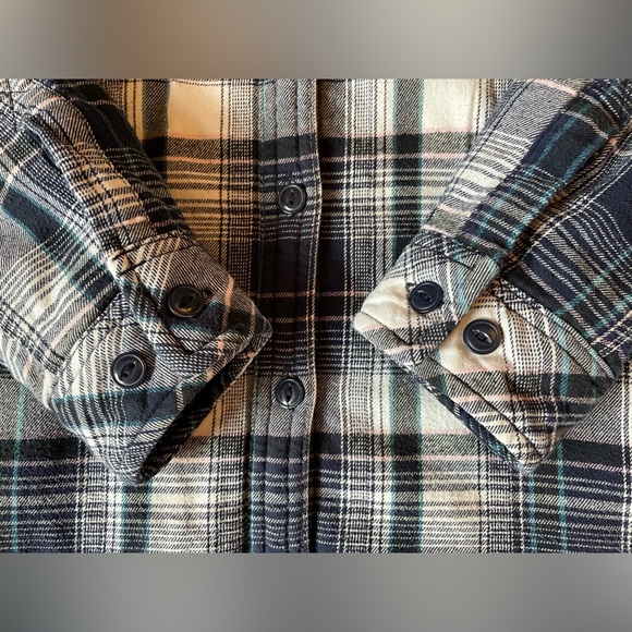 Boston Traders Sherpa Lined Hooded Flannel Shirt Jacket - Picture 8 of 14